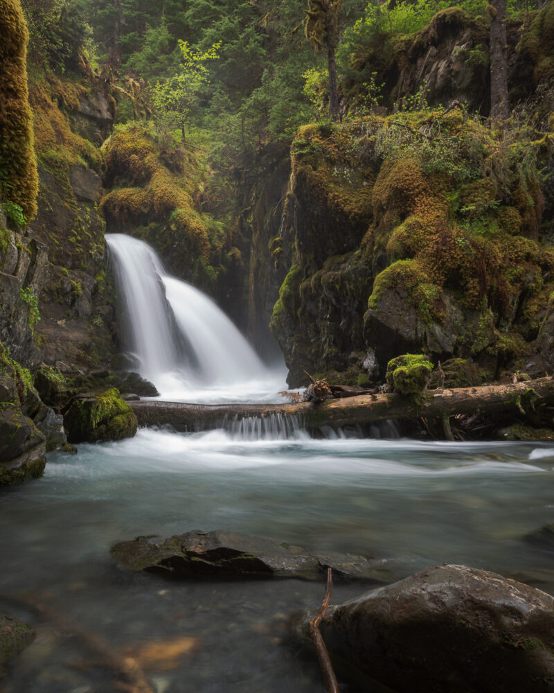 Virgin Creek Falls, Alaska